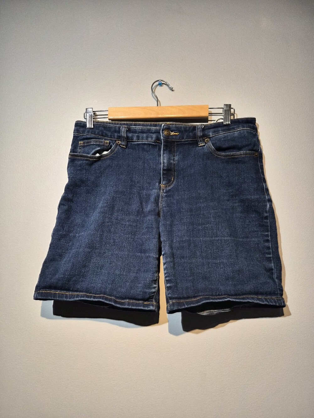 Michael Kors Dark Blue Denim Shorts | Size Medium